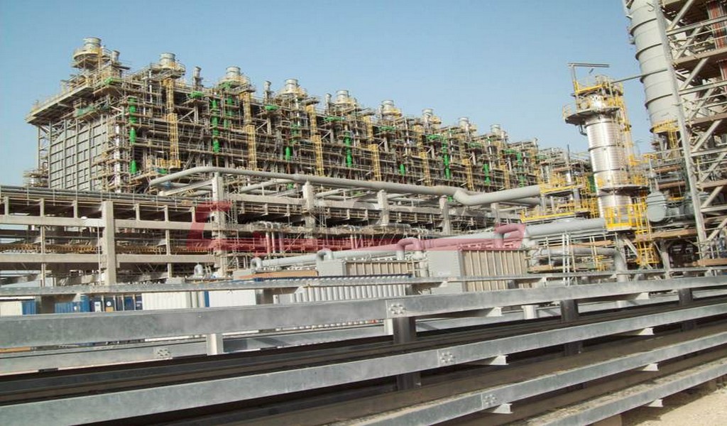 Industrial process plant photograph from the existing DDPro website